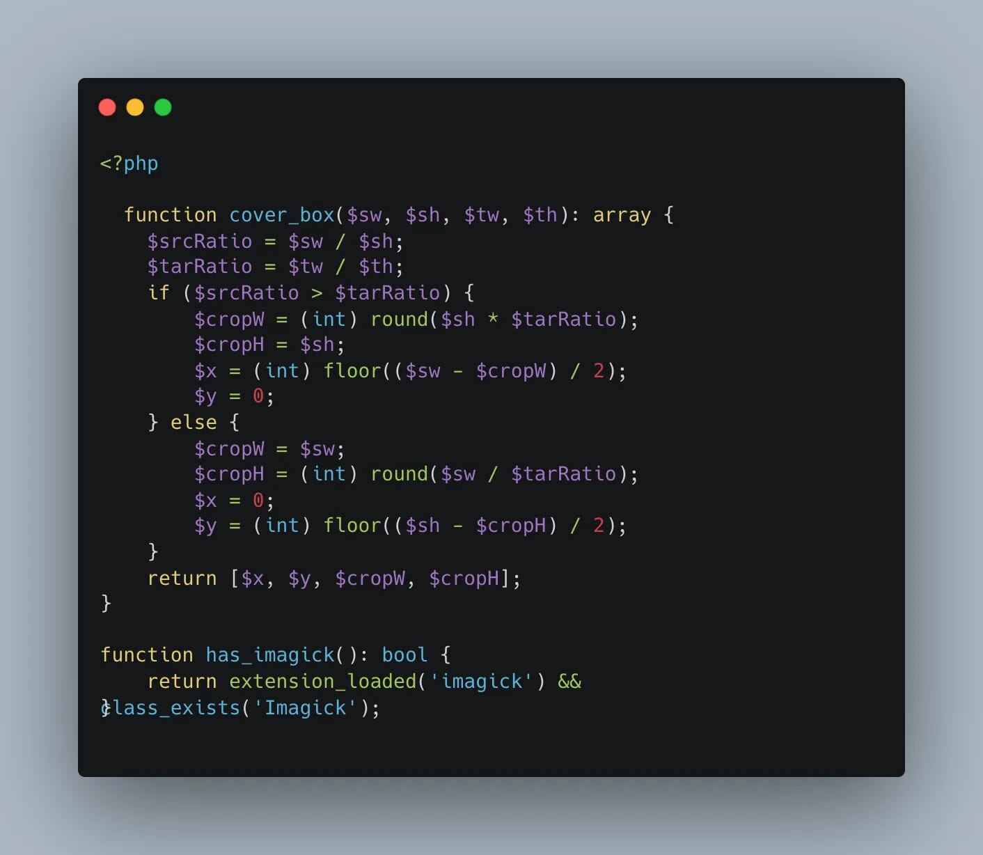 Screenshot kode PHP — stacktugas.id